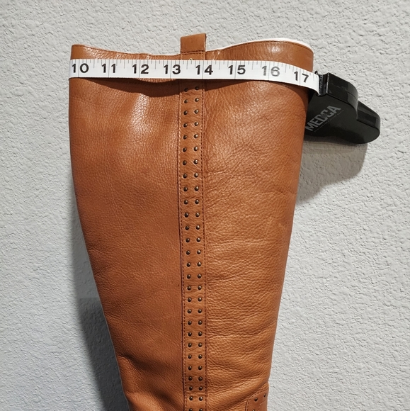 Sam Edelman Prina 2 Tall Shaft Wide Calf Leather Riding Boots - Picture 4 of 4